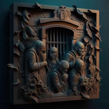 3D model Karma Online Prisoners of the Dead game (STL)